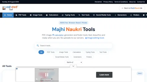 Online Tools screenshot